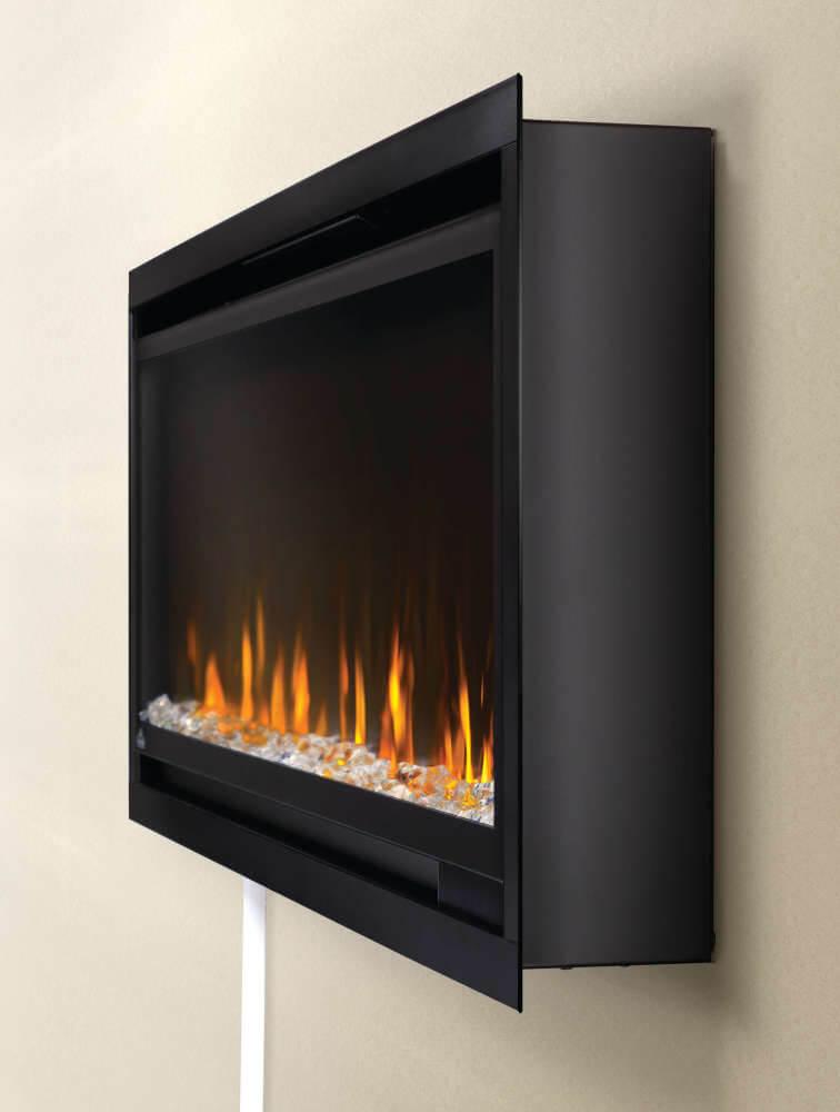 Alluravision 42 Slimline Wall Hanging Electric Fireplace