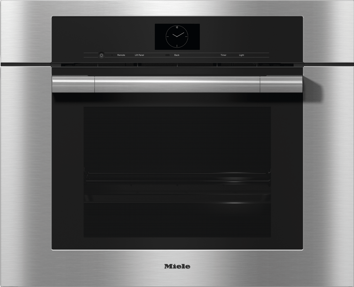 DGC 7580 Clean Touch Steel - 30" Combi-Steam Oven XXL for steam cooking, baking, roasting with roast probe + menu cooking.