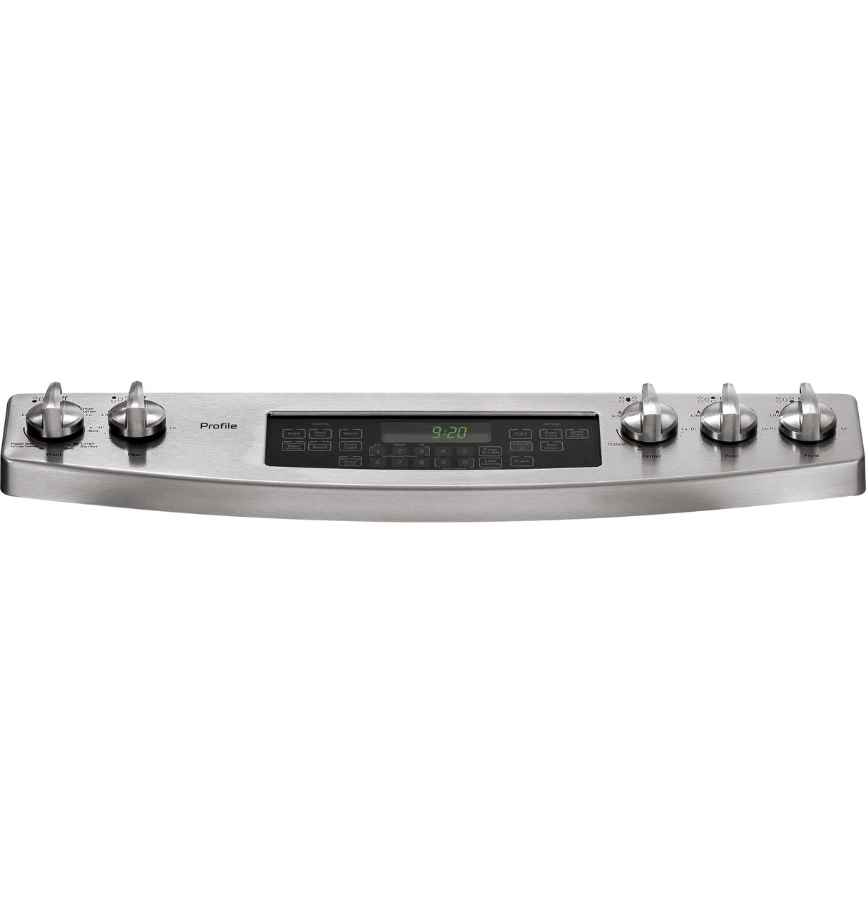 GE Profile™ Series 30" Dual Fuel Slide-In Front Control Range with Warming Drawer