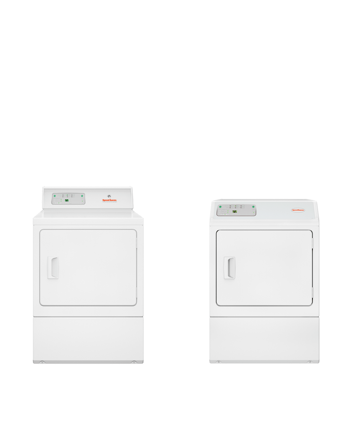 Commercial, Non-Vended Electric Front Control Dryer with Electronic Controls