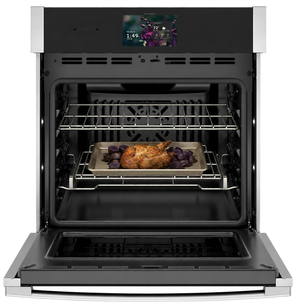 GE Profile™ 27" Smart Built-In Convection Single Wall Oven
