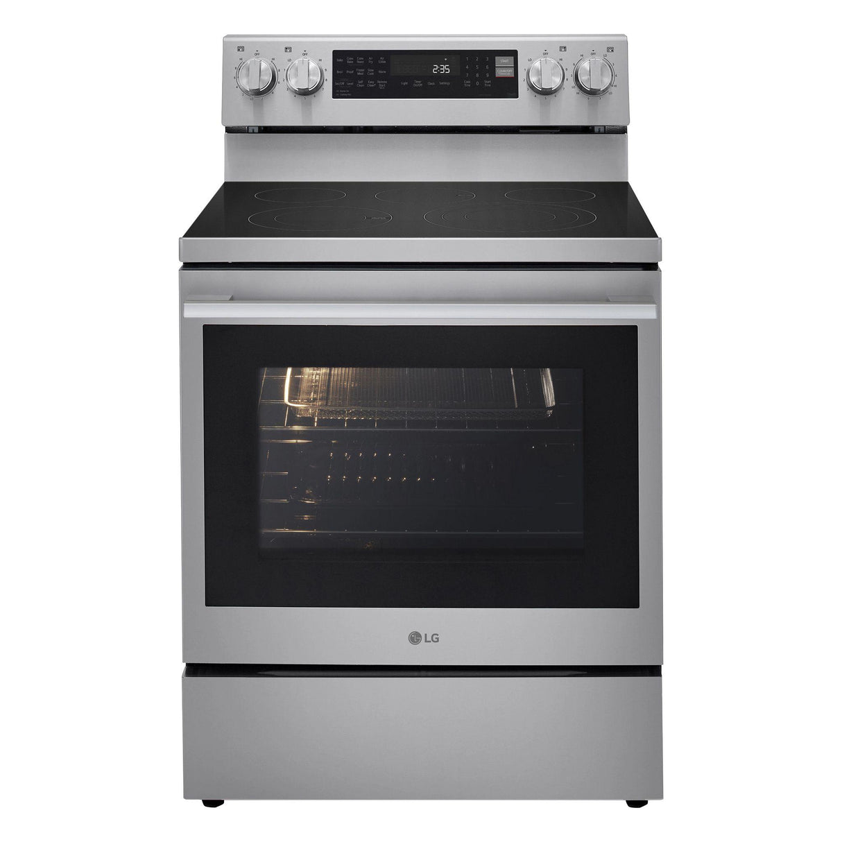 6.3 cu. ft. Smart Wi-Fi Enabled ProBake Convection® Electric Range with Air Fry & EasyClean®