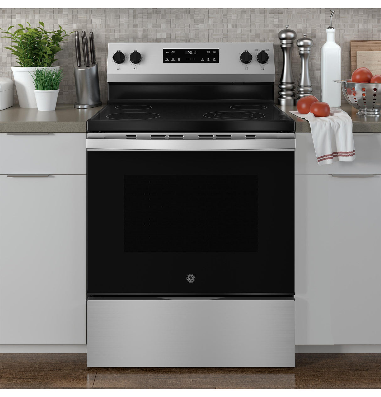 GE® ENERGY STAR® 30" Free-Standing Electric Range