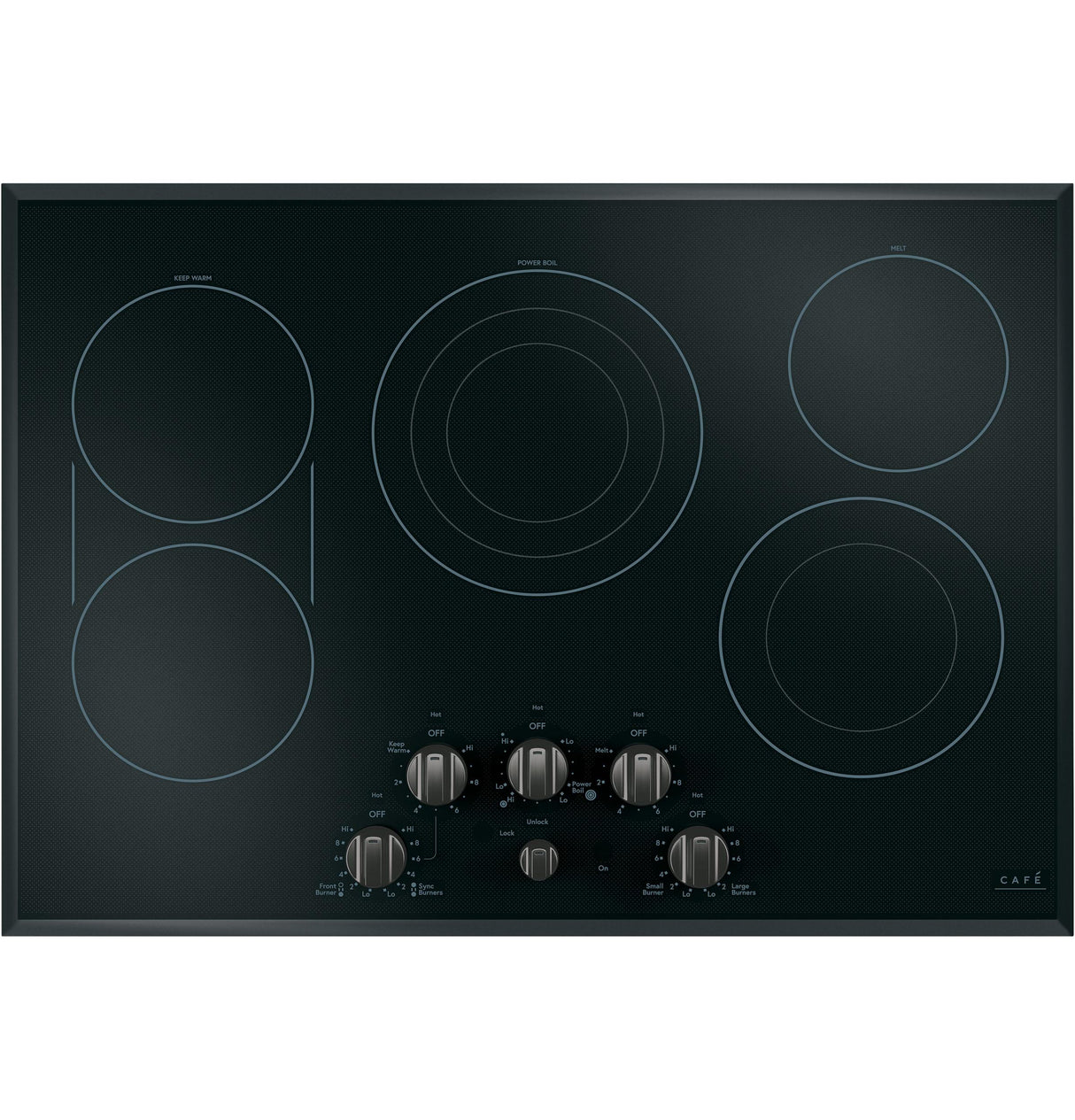 Café™ 30" Knob-Control Electric Cooktop