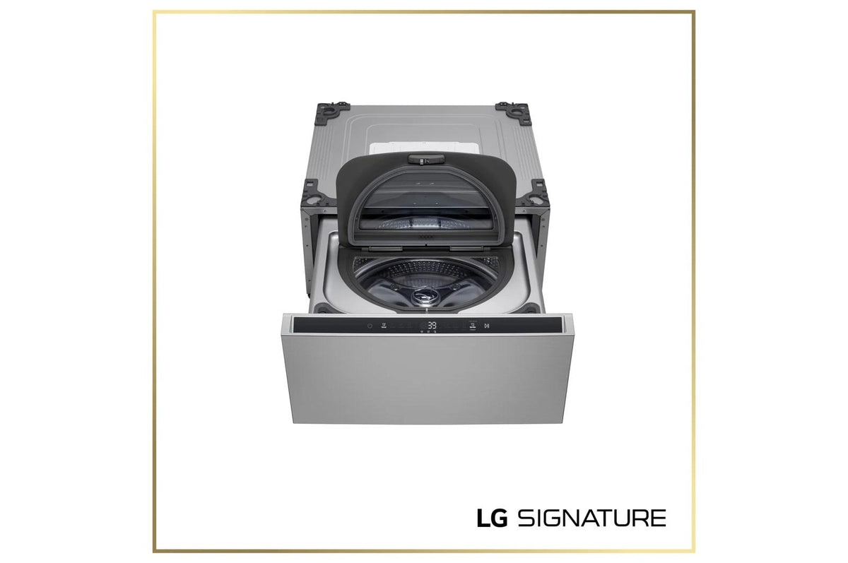 LG SIGNATURE 1.0 cu. ft. 29 Inch SideKick™ Pedestal Washer, LG TWINWash™ Compatible