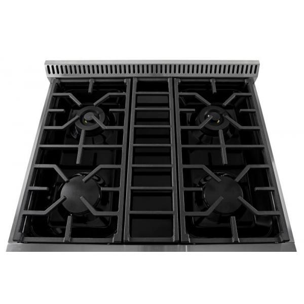 30 Inch Professional Gas Range In Stainless Steel