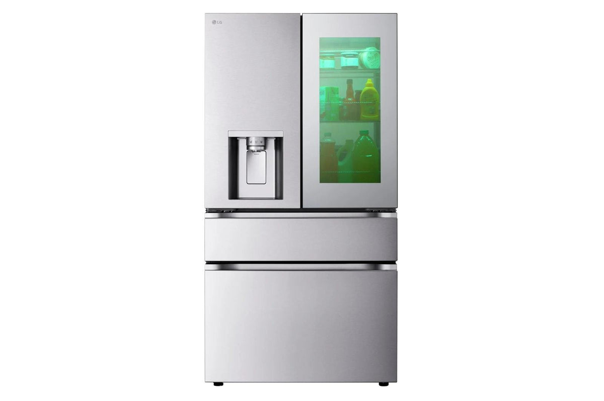 29 cu. ft. Standard-Depth MAX™ 4-Door French Door Refrigerator with Mirror InstaView® MyColor™ and Mini Craft Ice™