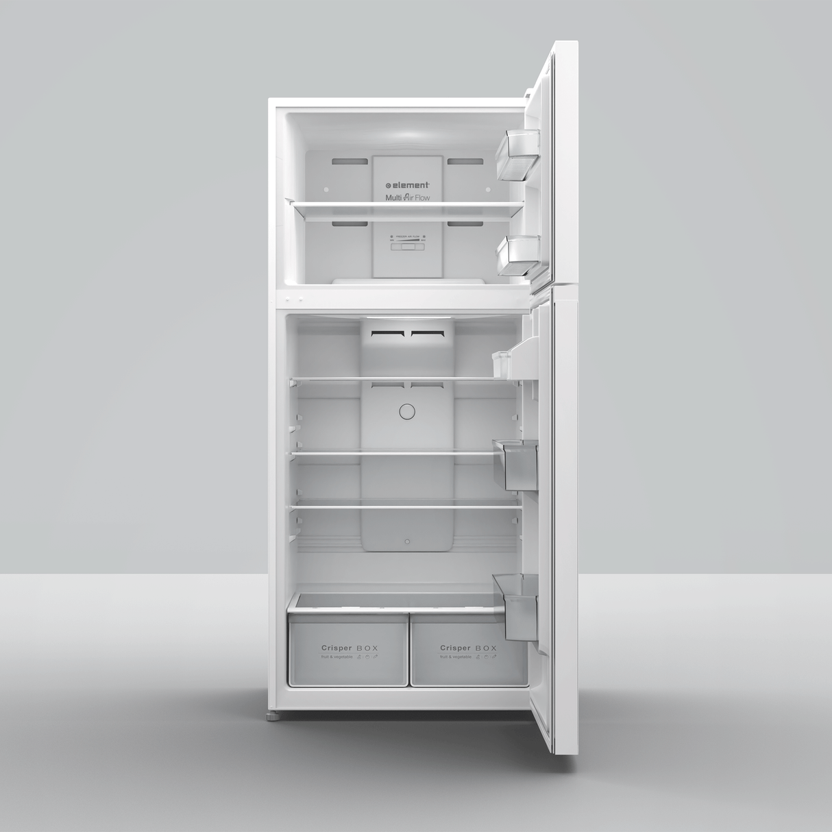Element Electronics 18.1 cu. ft. Top Freezer Refrigerator - White, ENERGY STAR (EATG18200W)