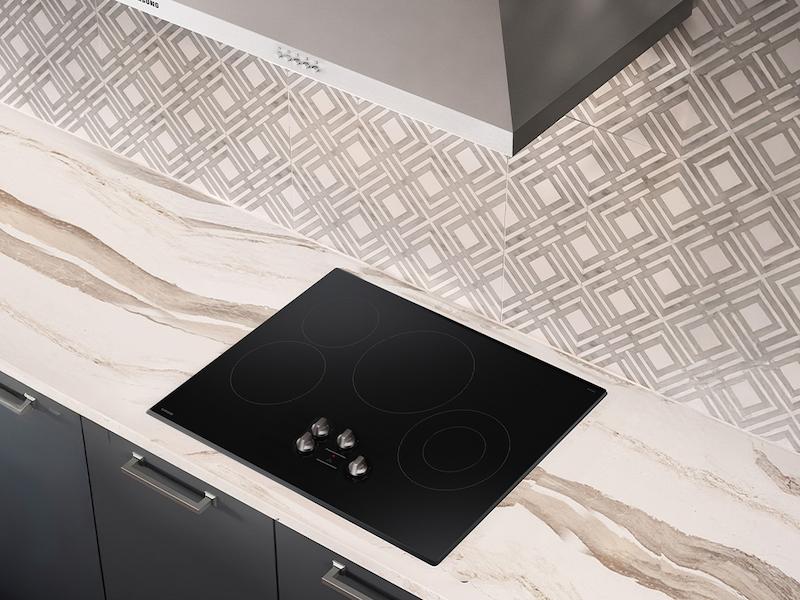 30" Electric ENERGY STAR® Certified Cooktop with 4 Elements in Black