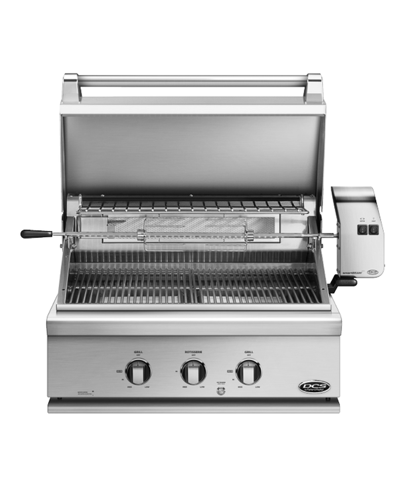 30" DCS gill head wth rotisserie, LP