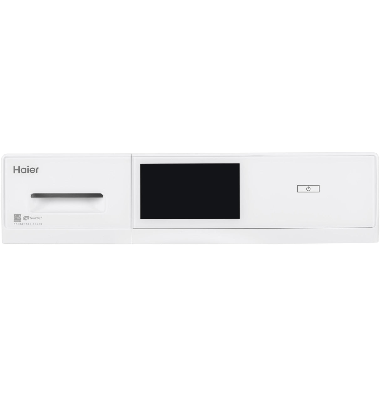 Haier ENERGY STAR® 4.1 cu.ft. Capacity Smart 24" Ventless Condenser Frontload Electric Dryer with Stainless Steel Basket