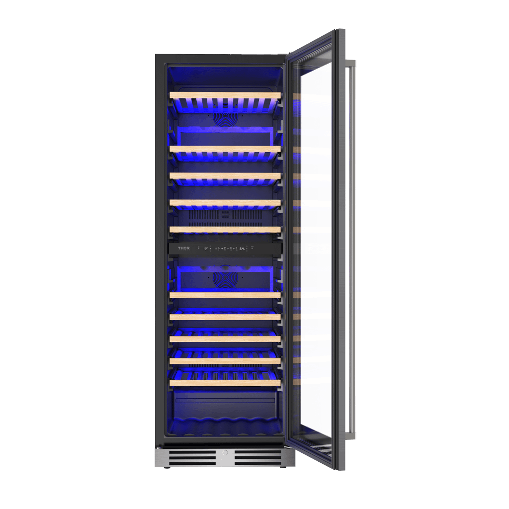 Thor Kitchen 24-inch Freestanding Dual Zone Wine Cellar - Model Twc2470d