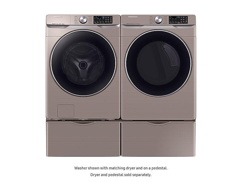 4.5 cu. ft. Smart Front Load Washer with Super Speed in Champagne