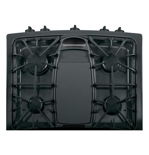GE® 30" Free-Standing Gas Double Oven Range