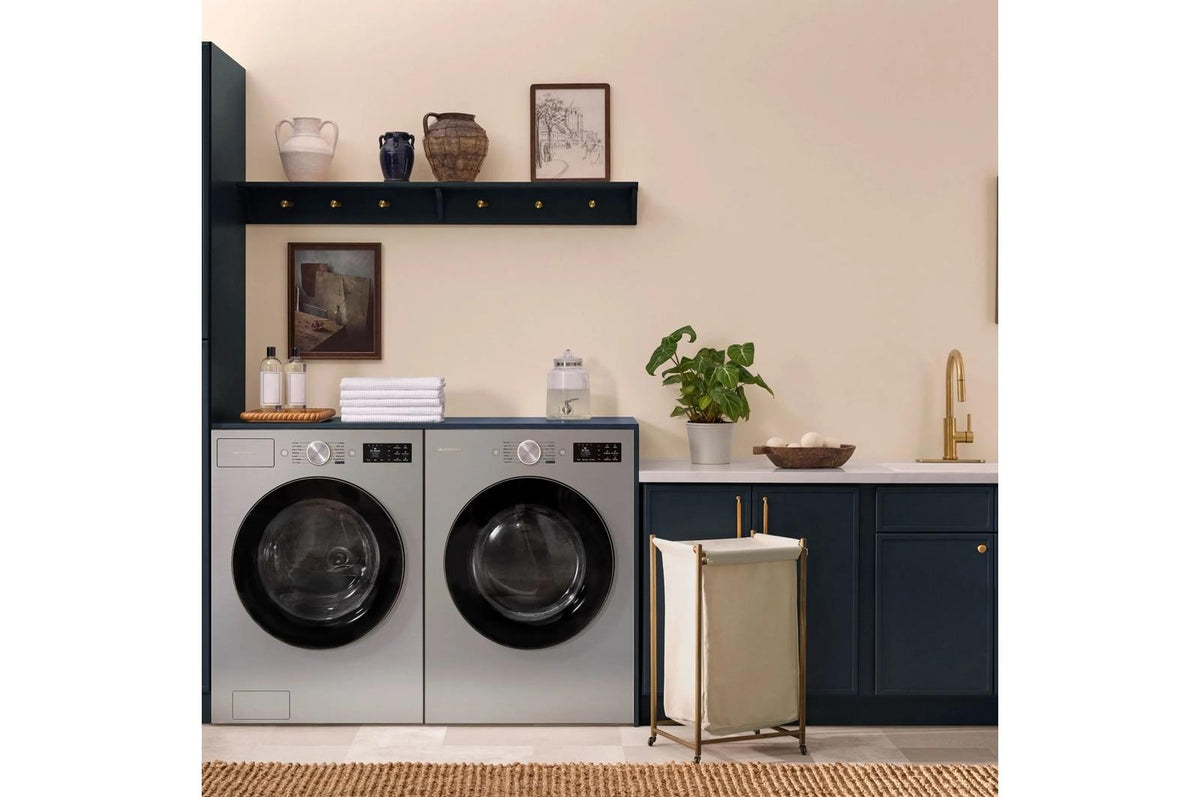 LG SIGNATURE 9.0 cu. ft. Mega Capacity Smart Front Load Electric Dryer with TurboSteam®, Built-In Intelligence and Hybrid Electronic Controls with LCD Display