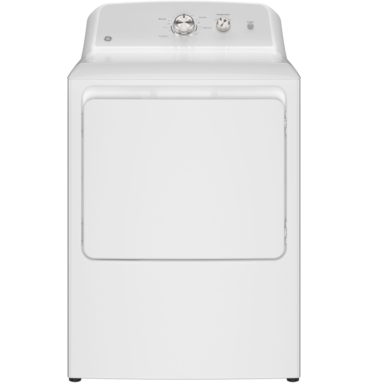 GE® 6.2 cu. ft. Capacity Gas Dryer with Up To 120 ft. Venting and Shallow Depth