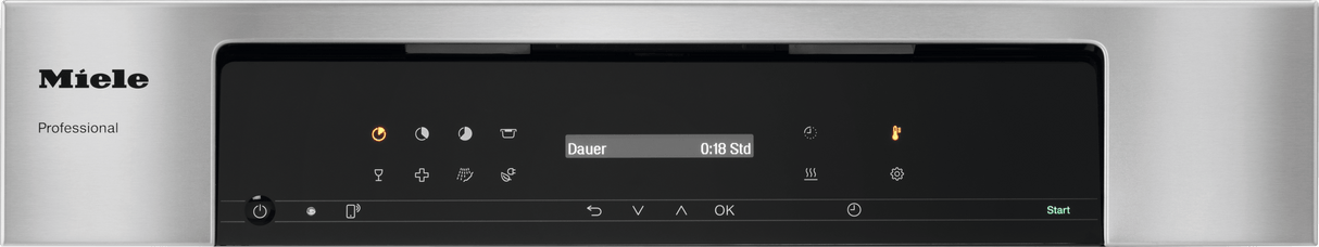 PFD 101 U Stainless steel - Built-under dishwasher, ADA compliant, for large loads of dishware in households, offices and utility areas.