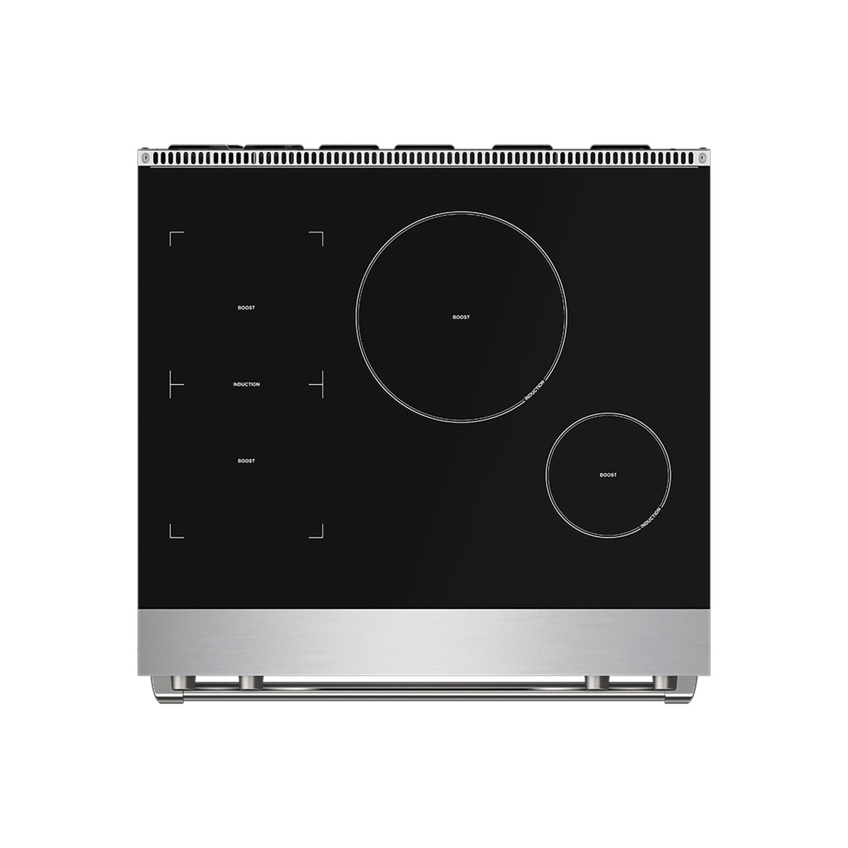 30 Inch Professional Induction Range With Tilt Panel Touch Control In Stainless Steel Gordon Ramsay Series
