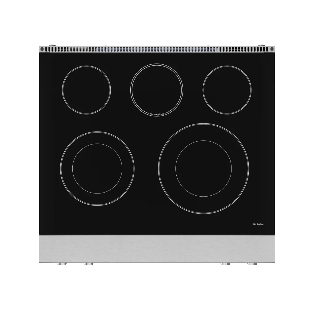 30 Inch Professional Electric Range With Tilt Panel Touch Control In Stainless Steel Gordon Ramsay Series