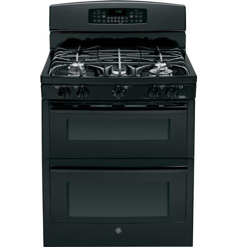 GE Profile™ Series 30" Free-Standing Gas Double Oven with Convection Range