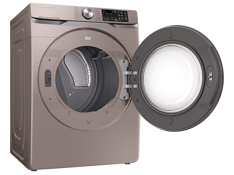 7.5 cu. ft. Smart Electric Dryer with Steam Sanitize+ in Champagne