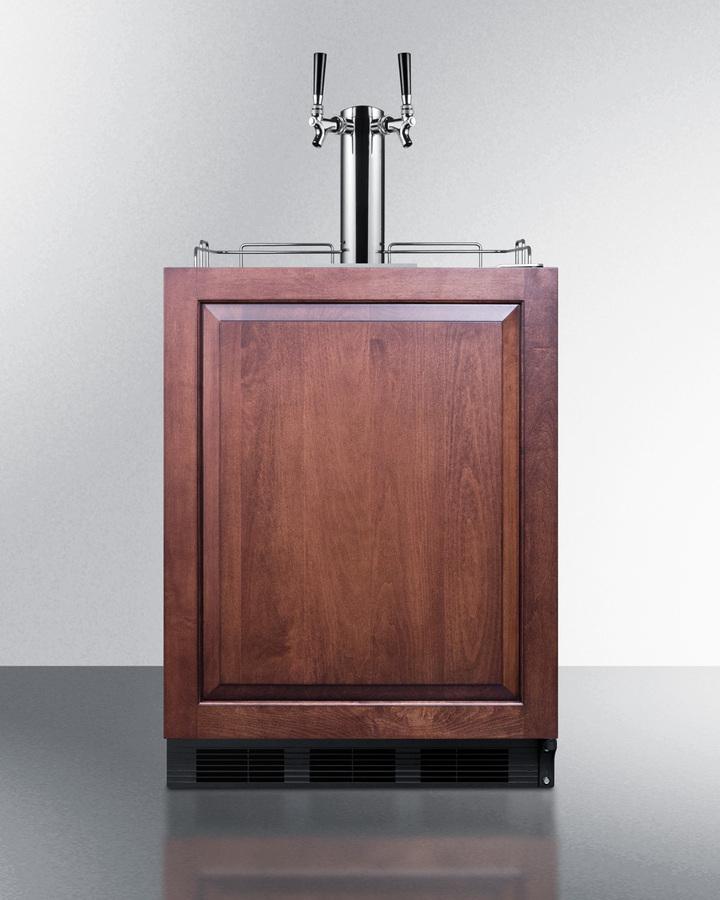 24" Wide Built-in Beer & Coffee Kegerator, ADA Compliant (panel Not Included)