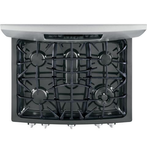 GE Profile™ Series 30" Free-Standing Self Clean Gas Range