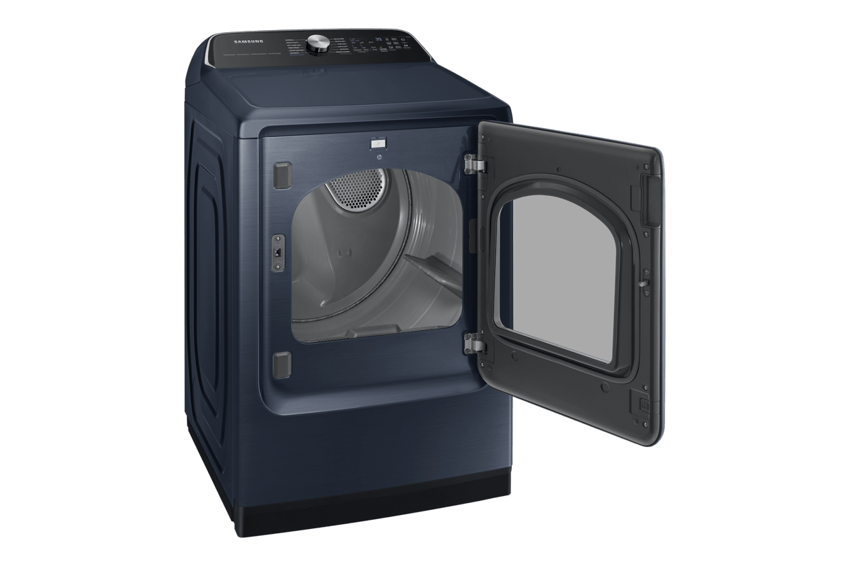 7.4 cu. ft. Smart Gas Dryer with Pet Care Dry and Steam Sanitize+ in Brushed Navy