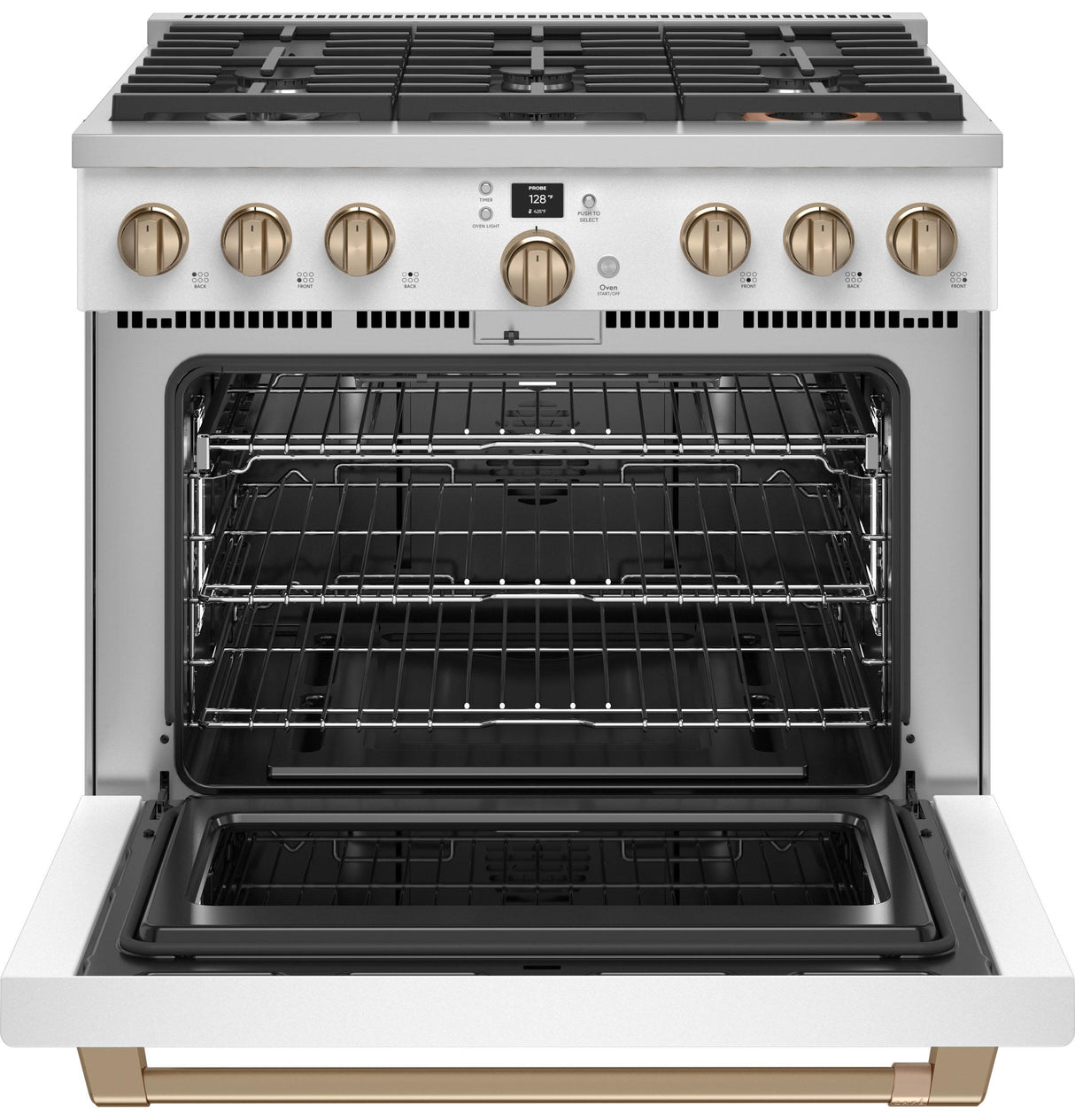 Café™ 36" Smart All-Gas Commercial-Style Range with 6 Burners (Natural Gas)