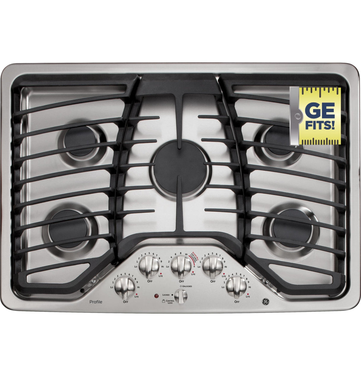 GE Profile™ Series 30" Built-In Gas Cooktop