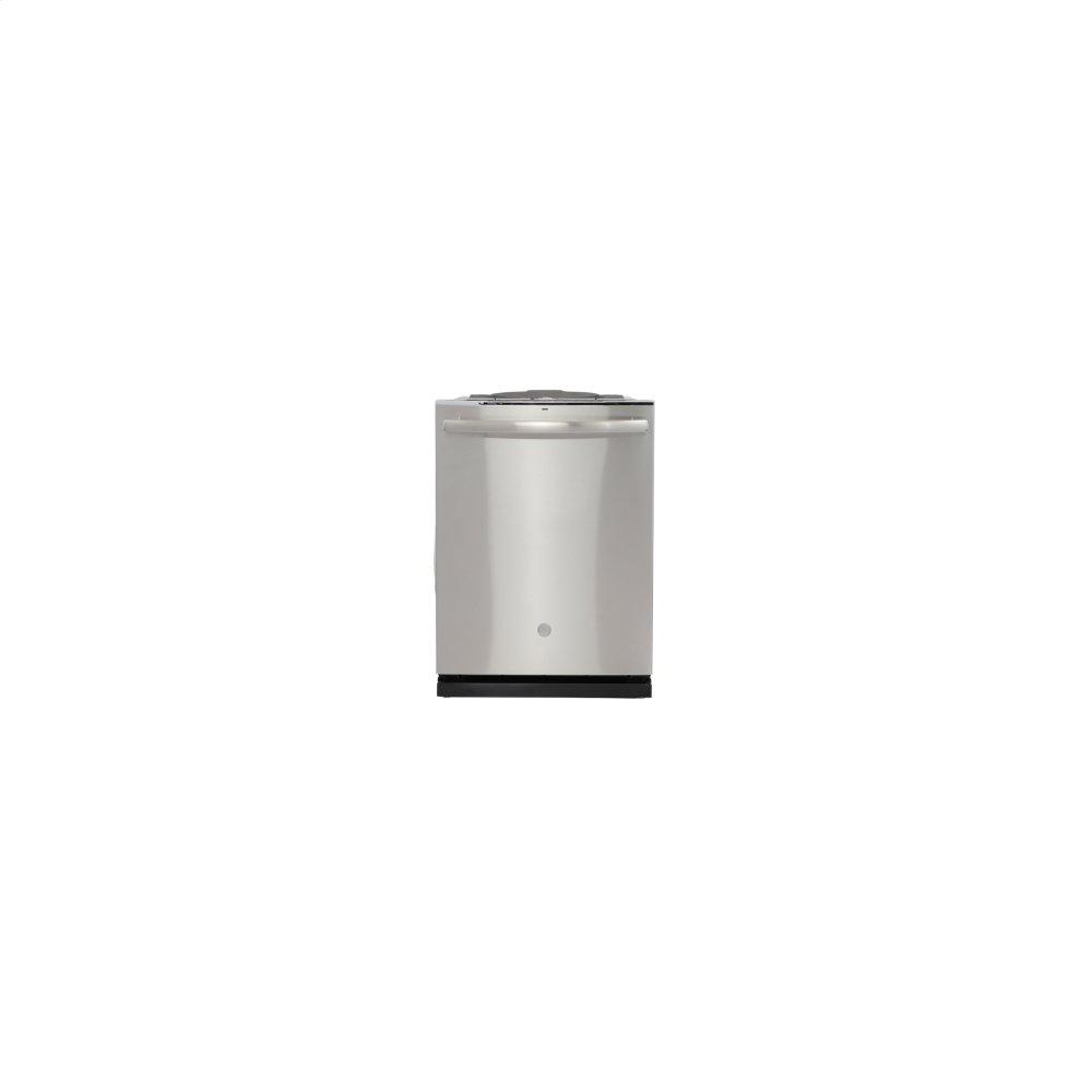GE® Stainless Steel Interior Dishwasher with Hidden Controls