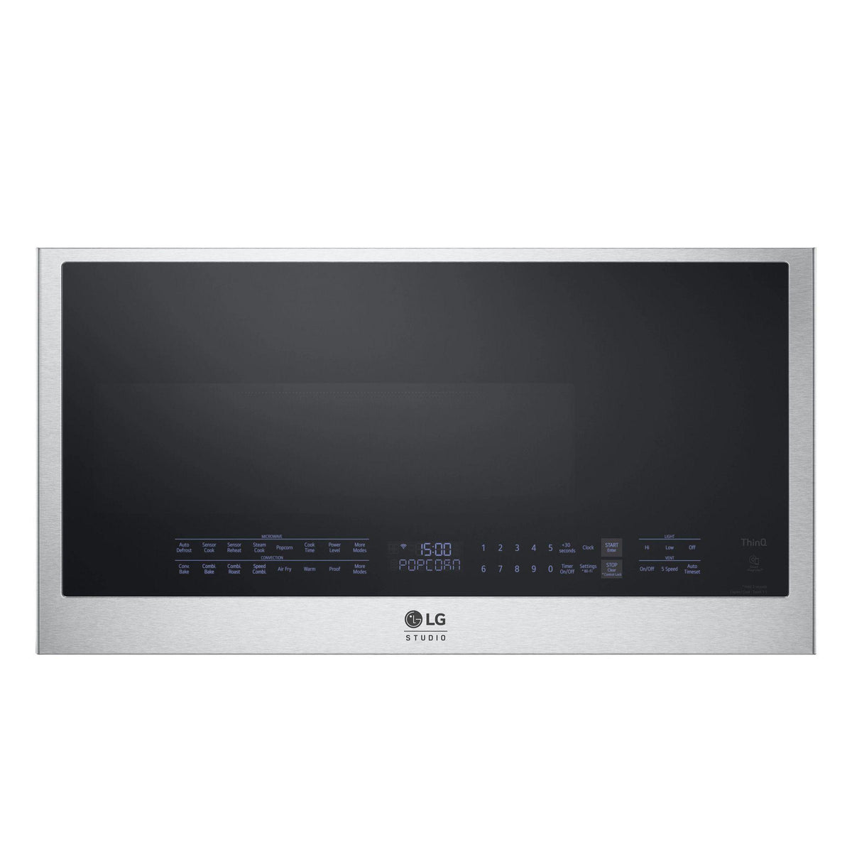 LG STUDIO 1.7 cu. ft. Over-the-Range Convection Microwave Oven with Air Fry
