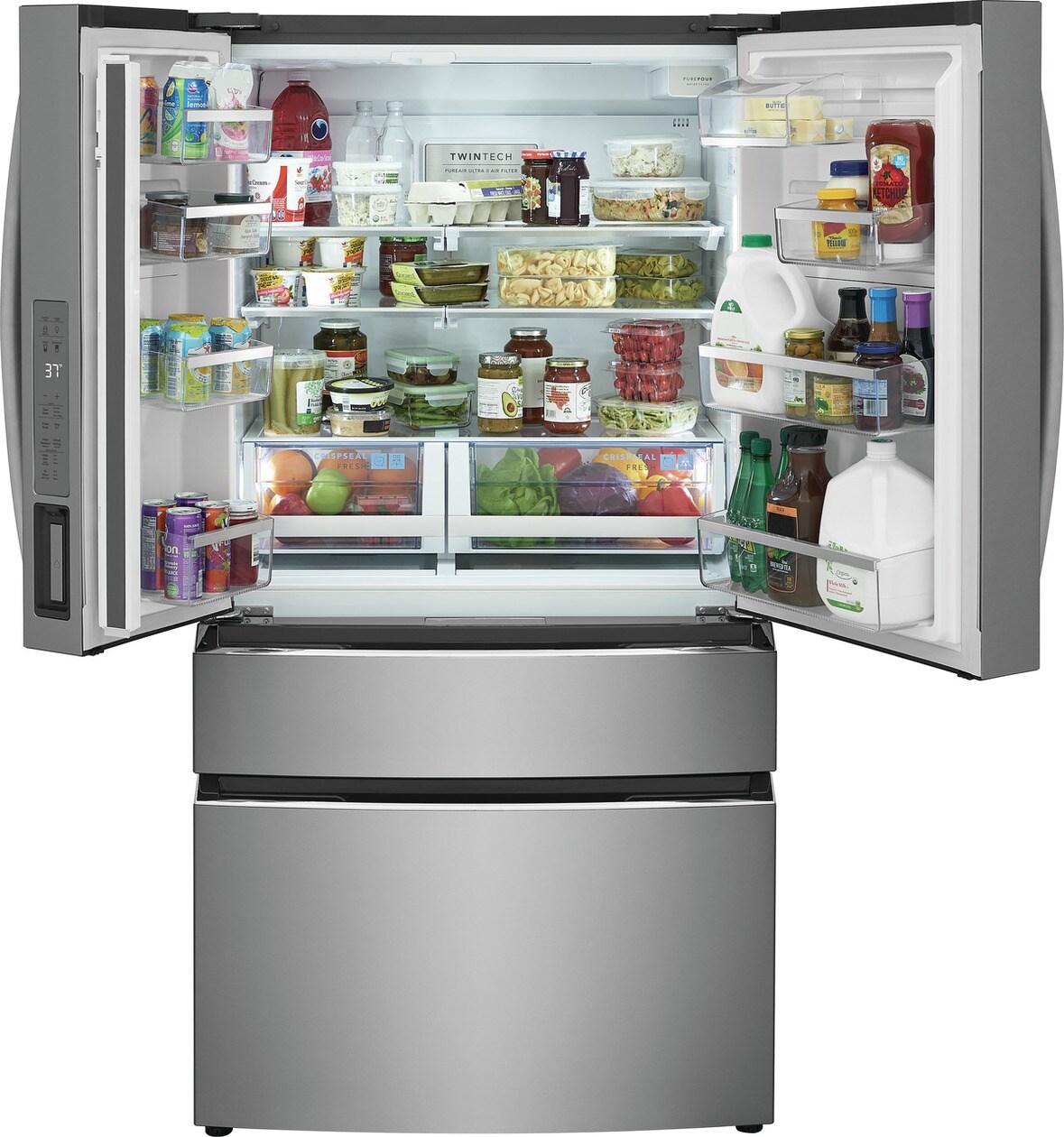 27 Cu. Ft. Standard-Depth 4-Door French Door Refrigerator