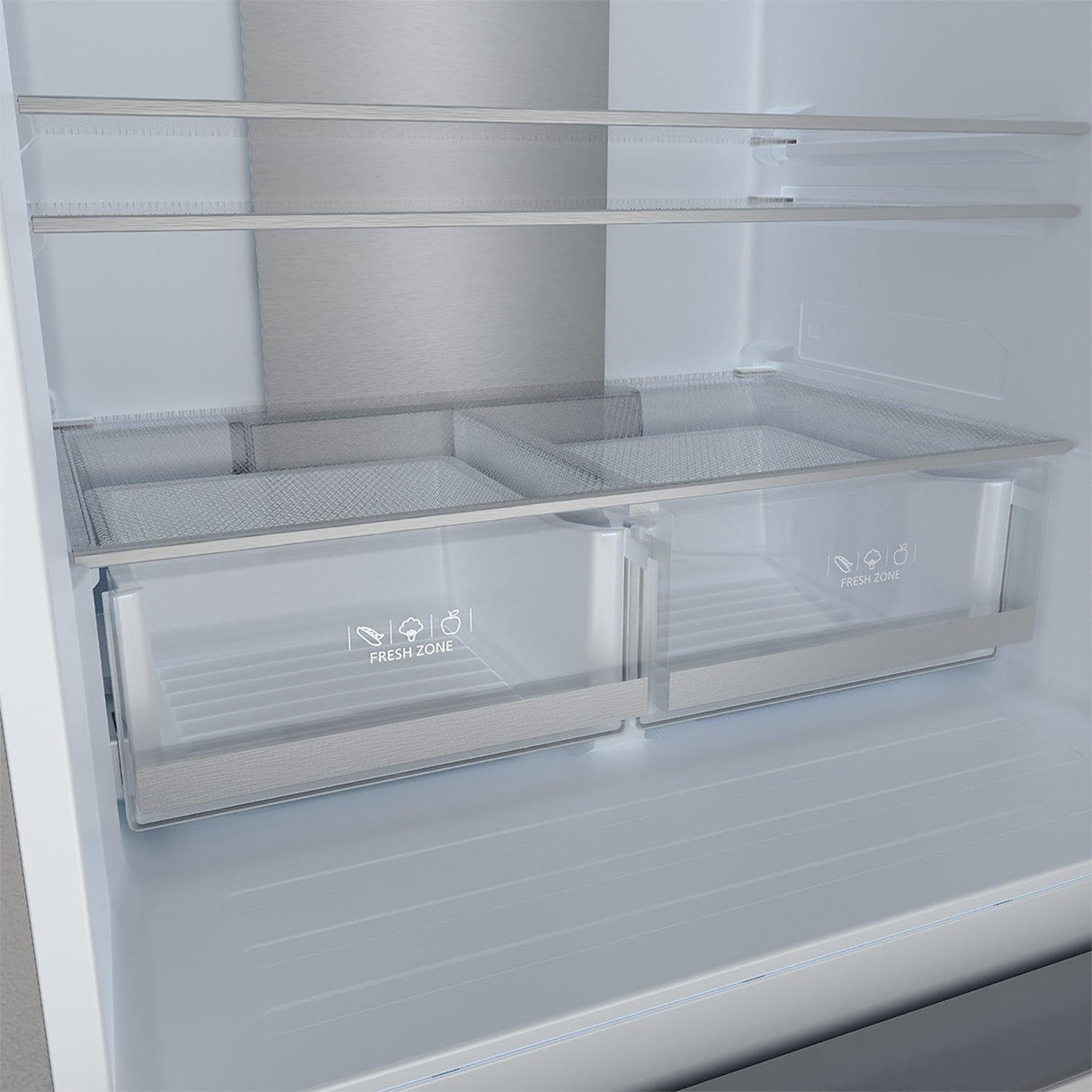 30 Inch Bottom Freezer Refrigerator In Stainless Steel
