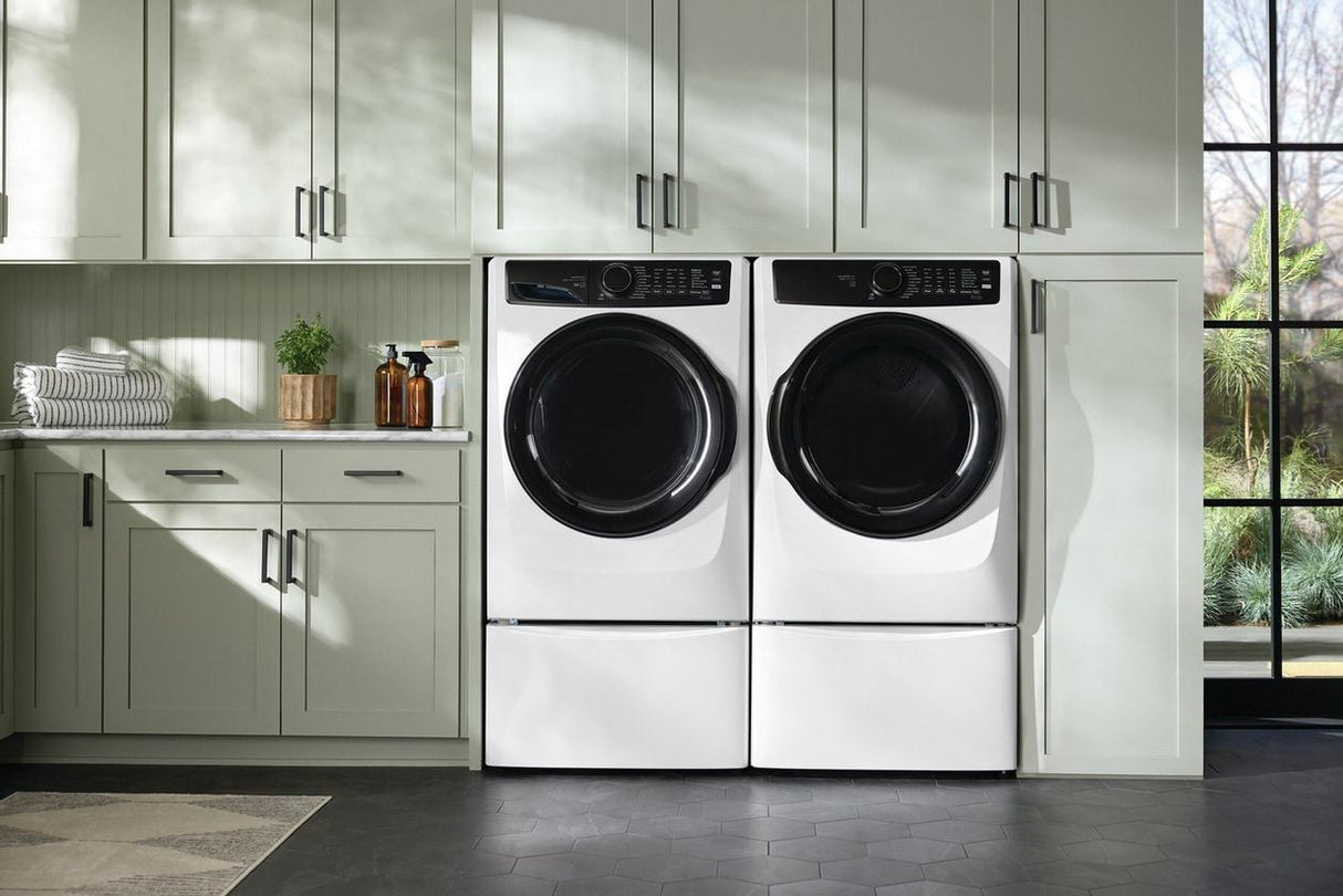 Front Load Perfect Steam™ Electric Dryer with Balanced Dry™ and Instant Refresh - 8.0 Cu. Ft.