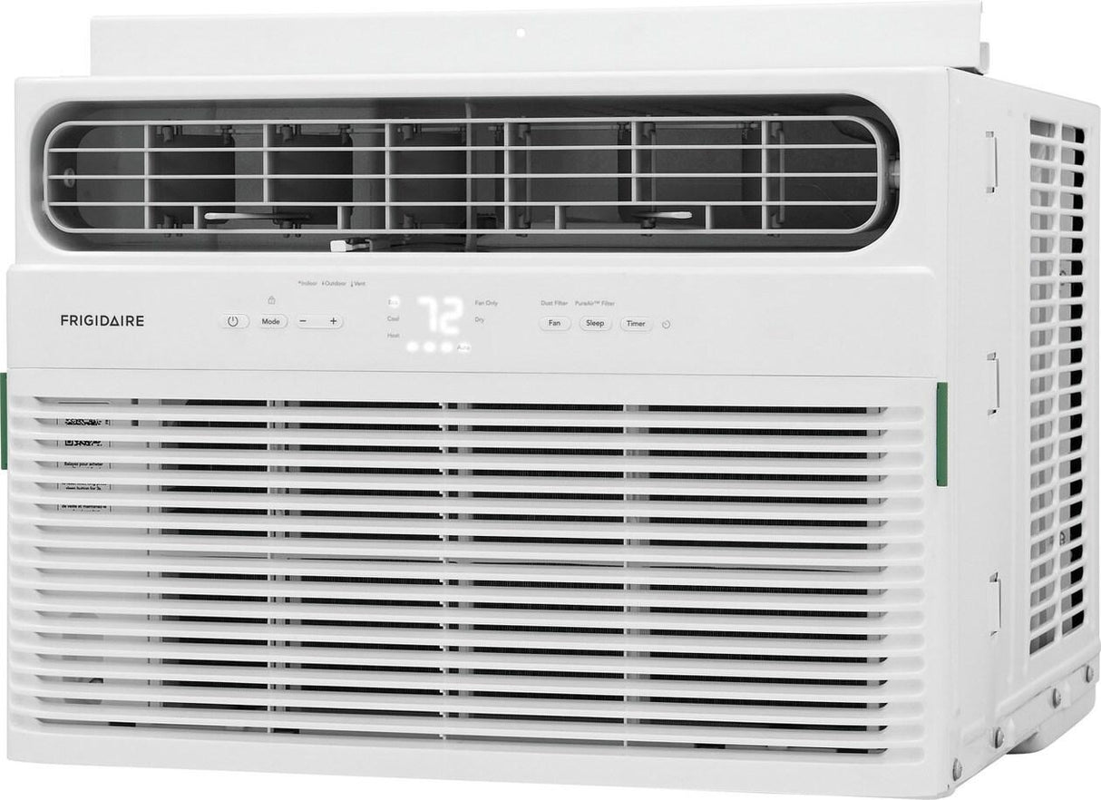 12,000 BTU Window Room Air Conditioner with Supplemental Heat
