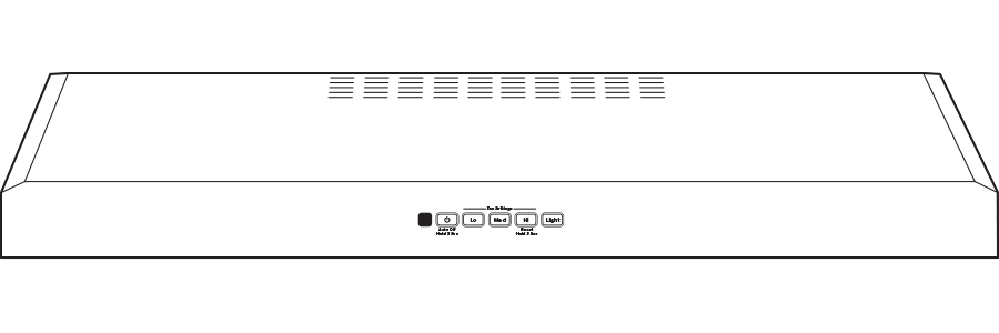 GE® 30" Under The Cabinet Hood