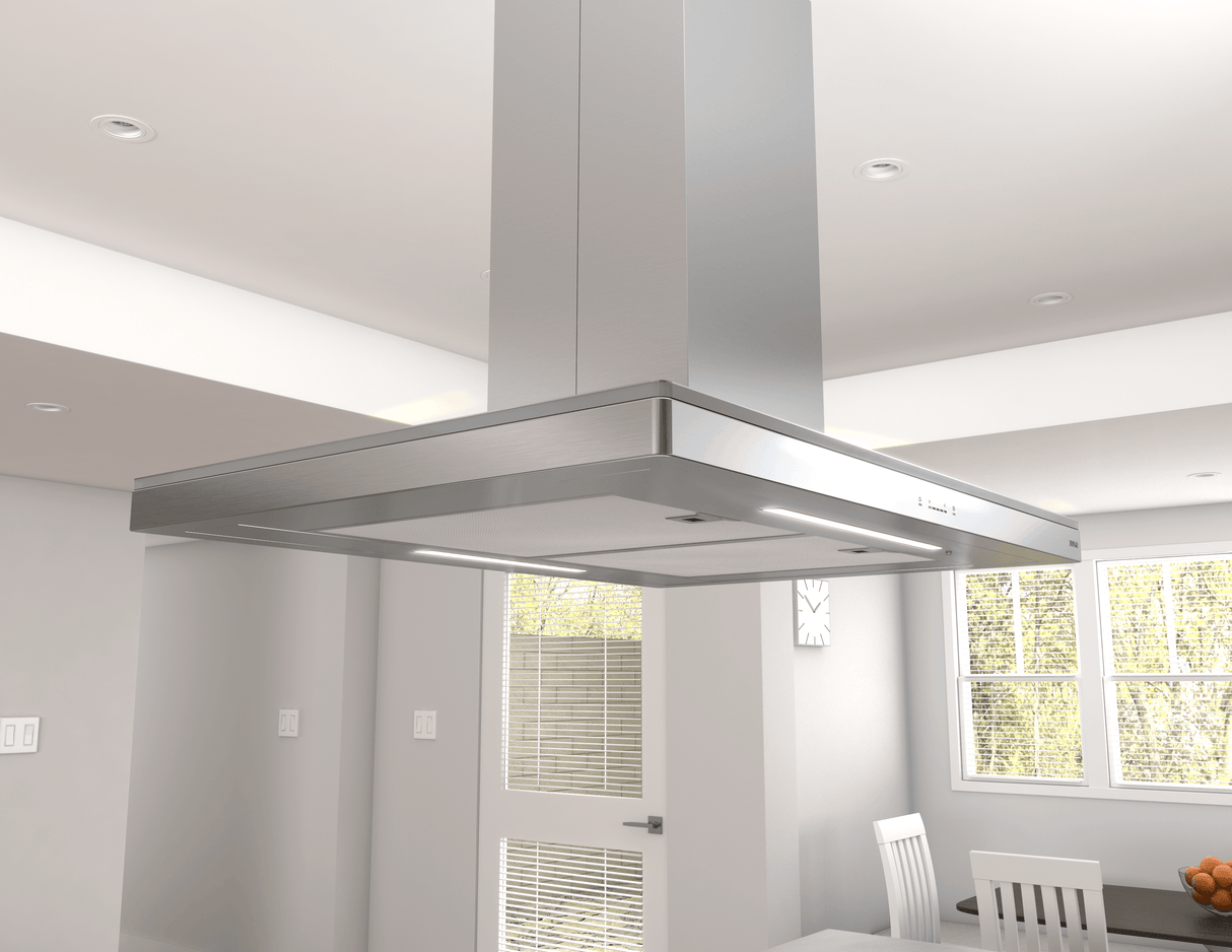 Luce Island, 90cm, SS, 600 CFM, ACT, LED