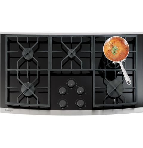 GE Monogram® 36" Gas on Glass Cooktop