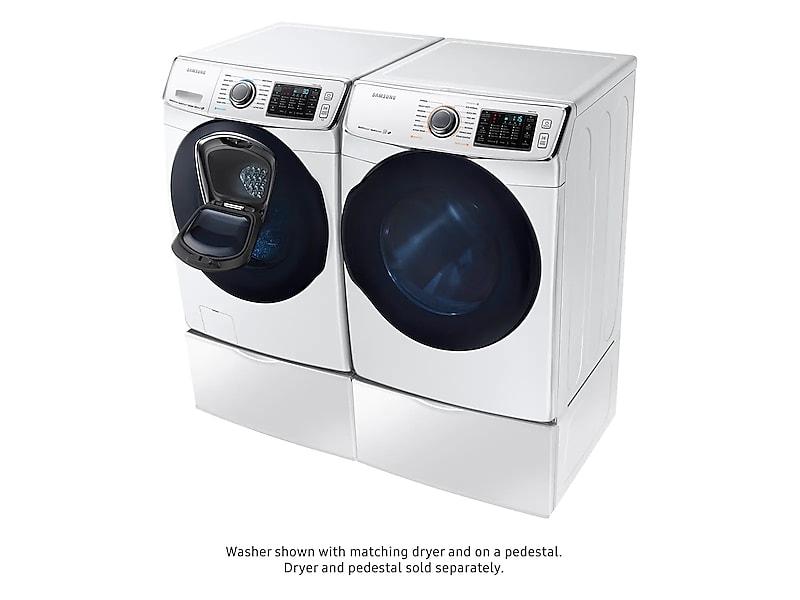 7.5 cu. ft. Gas Dryer in White