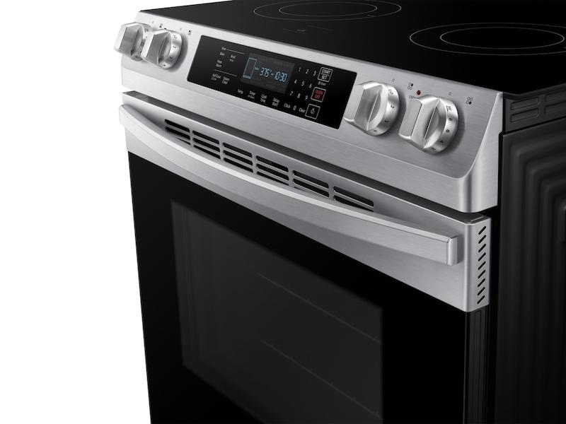5.8 cu. ft. 4 Element Slide-in Electric Range in Stainless Steel