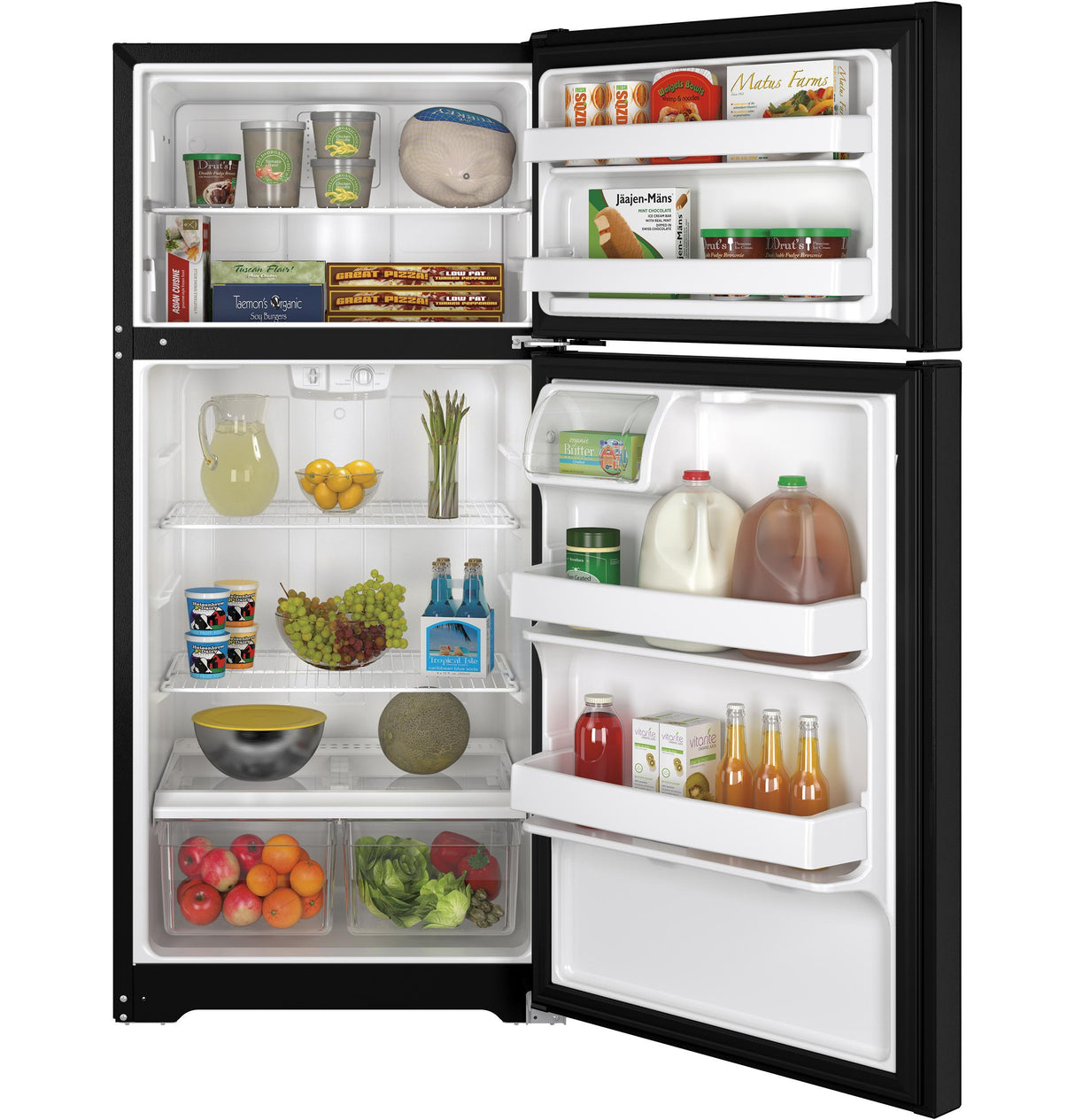 GE® ENERGY STAR® 14.6 Cu. Ft. Top-Freezer Refrigerator