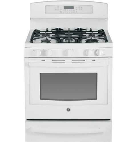 GE Profile™ Series 30" Free-Standing Self Clean Gas Range with Warming Drawer