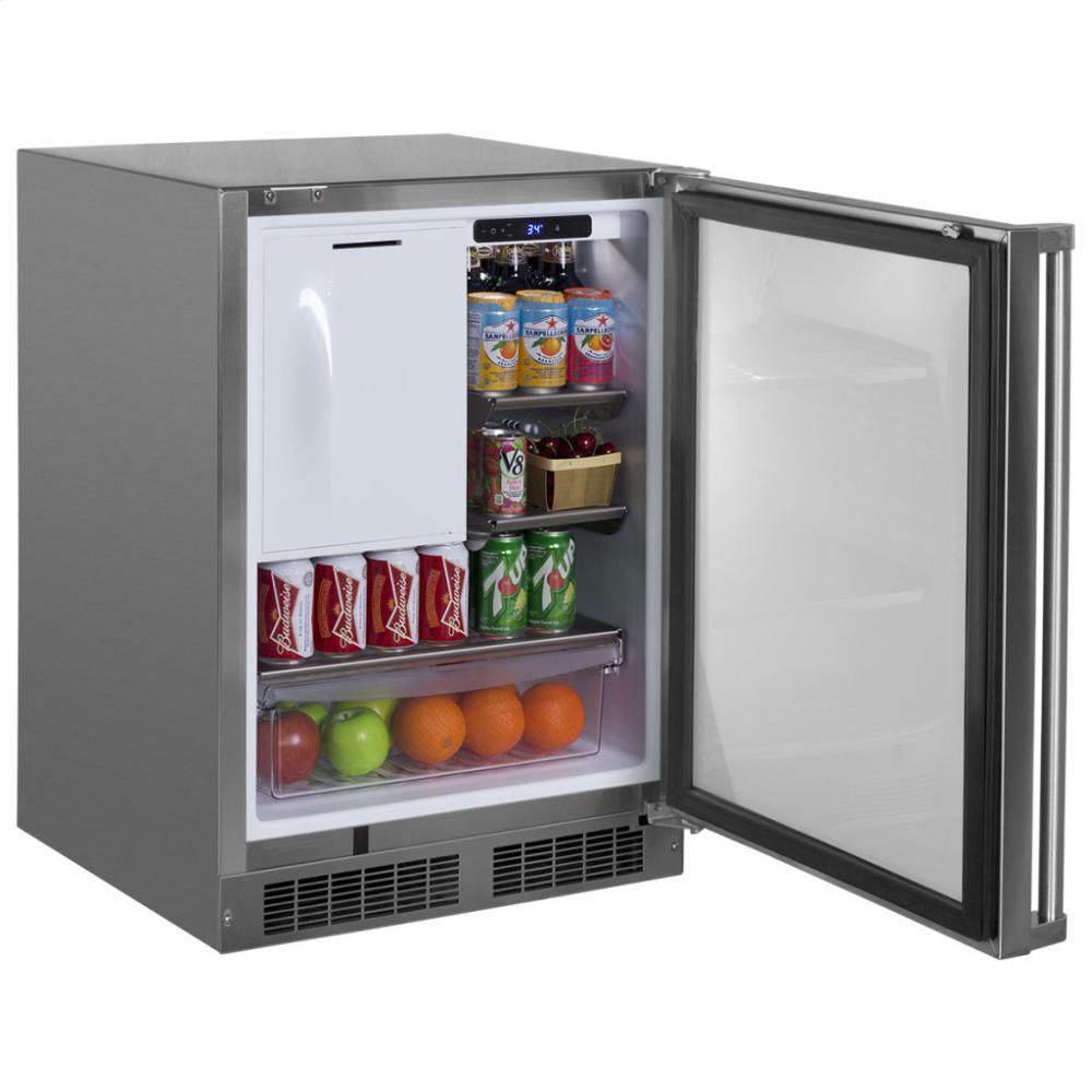 24" Outdoor Refrigerator Freezer Marvel Premium Refrigeration - Model Number - Outdoor Ice Maker Kit