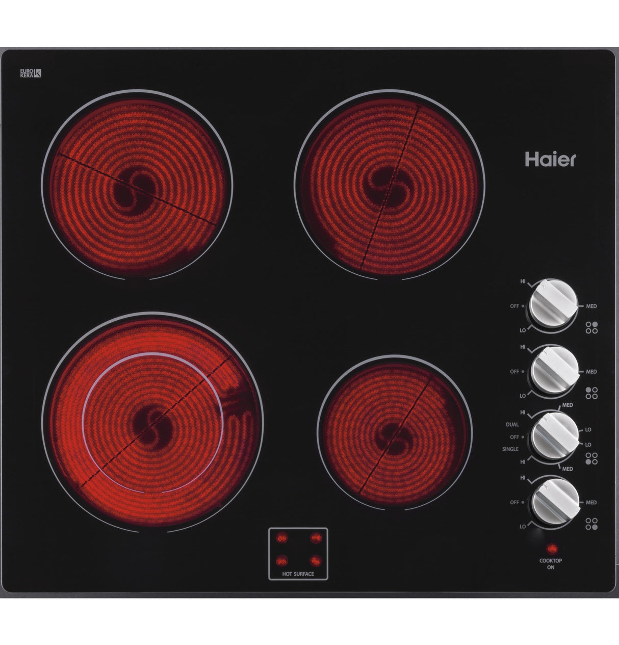24" Electric Cooktop