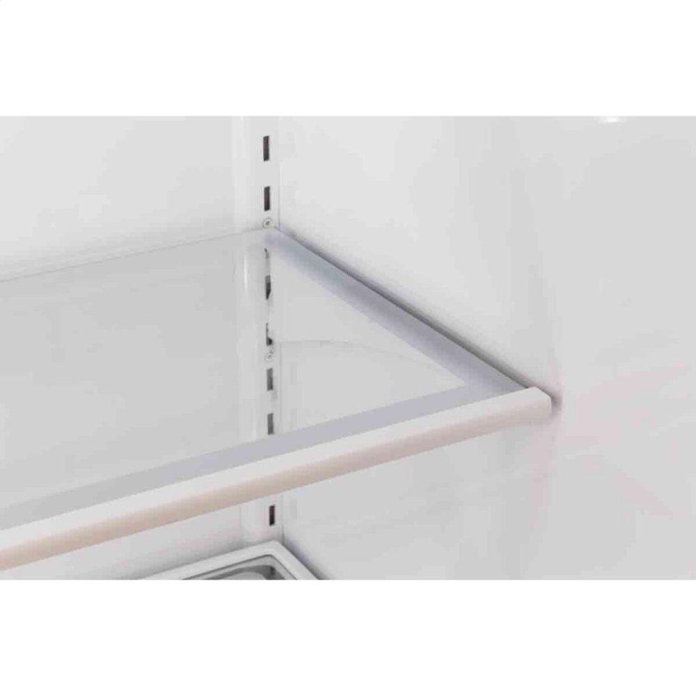 Marvel Professional Built-In 42" Side-by-Side Refrigerator Freezer - Marvel Professional Built-In 42" Side-by-Side Refrigerator Freezer - Stainless Steel Doors, Slim Designer Handles