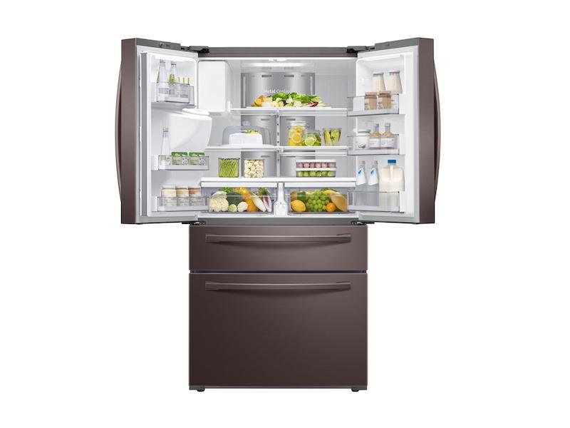 22 cu. ft. Counter Depth 4-Door French Door Refrigerator with Touch Screen Family Hub™ in Tuscan Stainless Steel