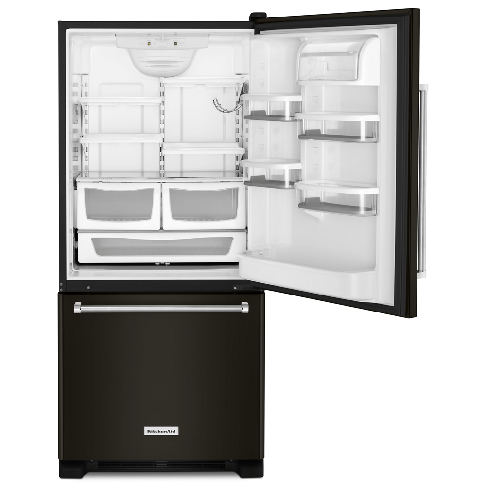19 cu. ft. 30-Inch Width Full Depth Non Dispense Bottom Mount Refrigerator