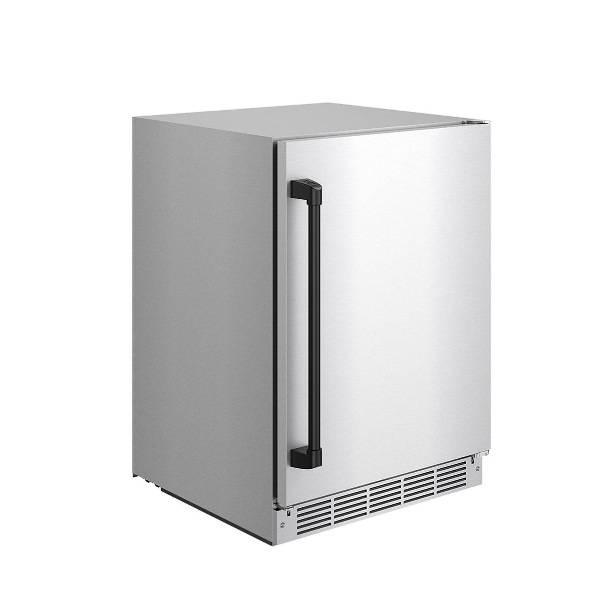 Gordon Ramsay Collection 24 Inch Outdoor Undercounter Beverage Cooler In Stainless Steel/black