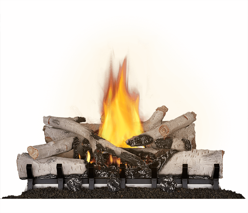 Birch Log Set